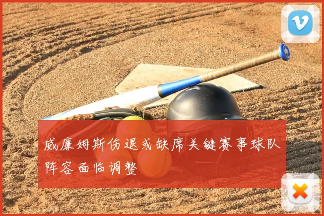 威廉姆斯伤退或缺席关键赛事球队阵容面临调整