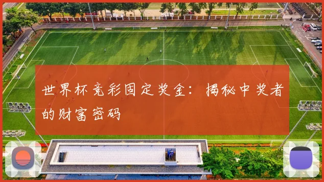 世界杯竞彩固定奖金:揭秘中奖者的财富密码