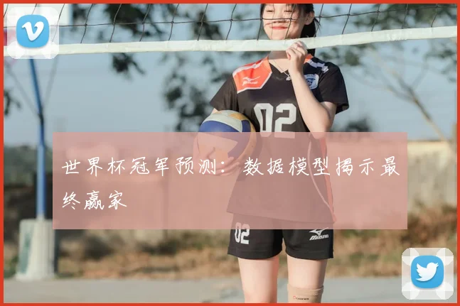 世界杯冠军预测:数据模型揭示最终赢家
