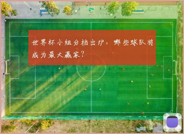 世界杯小组分档出炉，哪些球队将成为最大赢家？