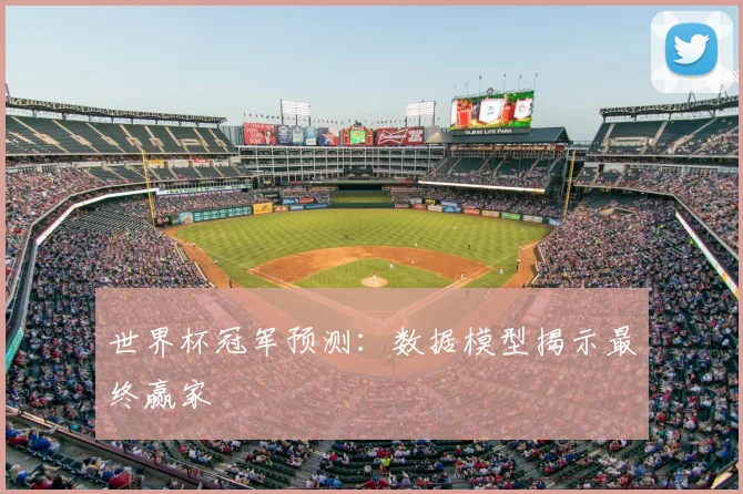 世界杯冠军预测:数据模型揭示最终赢家