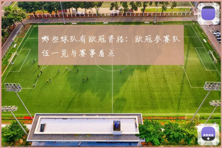 哪些球队有欧冠资格:欧冠参赛队伍一览与赛事看点