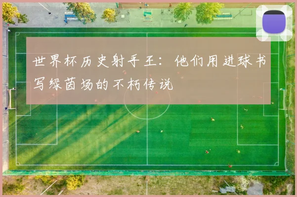 世界杯历史射手王:他们用进球书写绿茵场的不朽传说