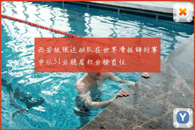 西安极限运动队在世界滑板锦标赛中以51分稳居积分榜首位